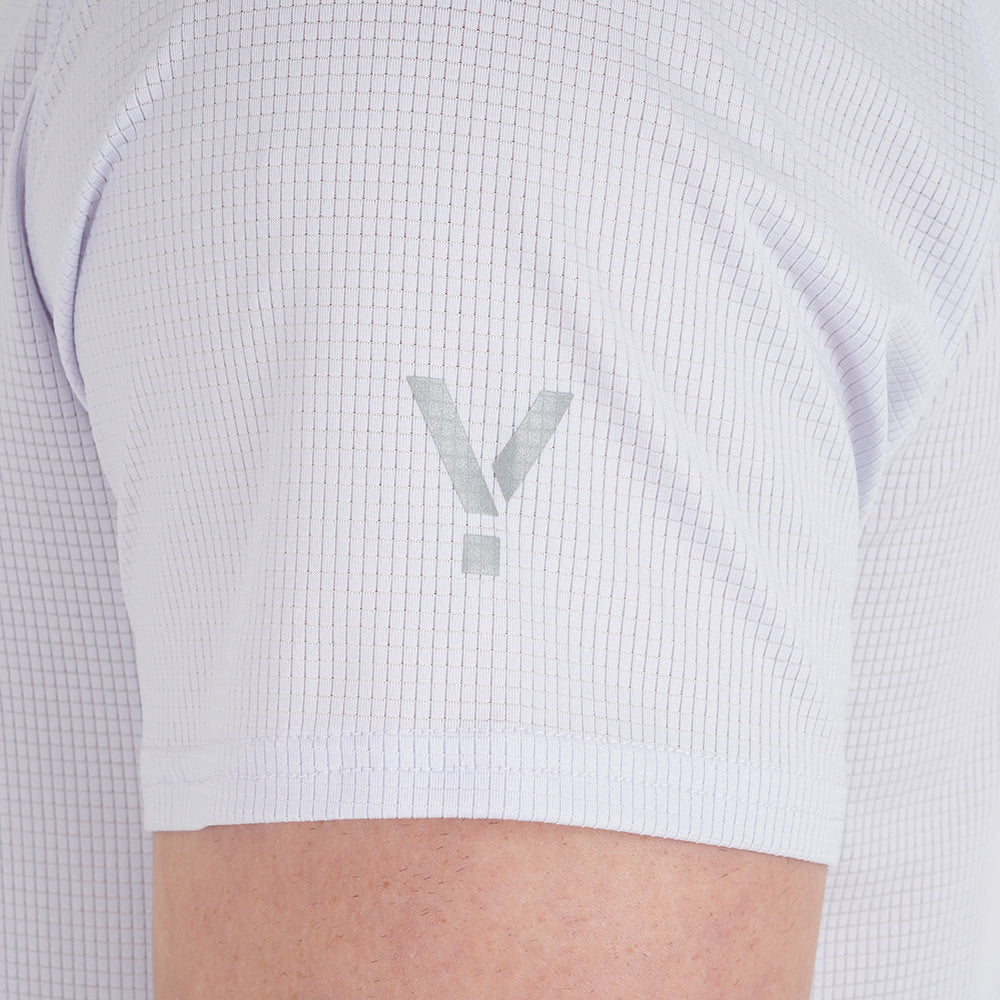 Mens Aeolus Core Running Tee (Lavender Blue)