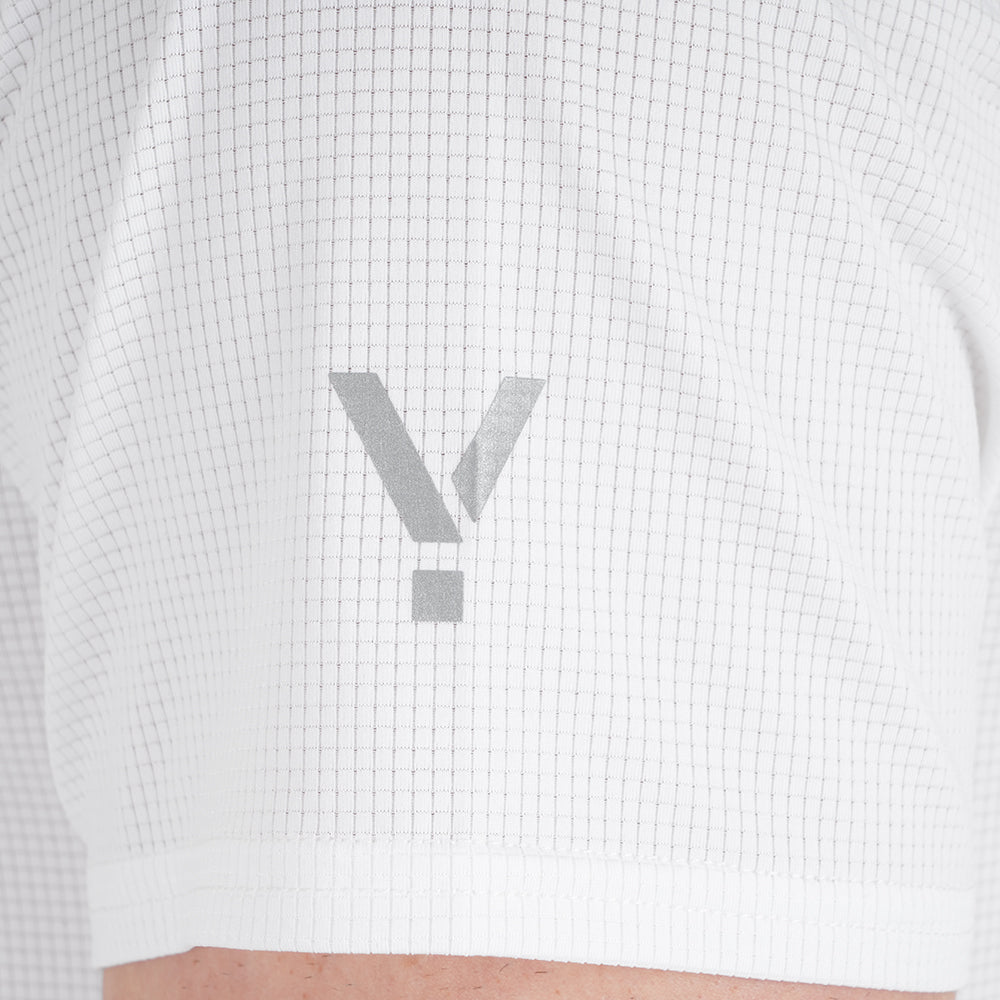 Mens Aeolus Core Running Tee (White)