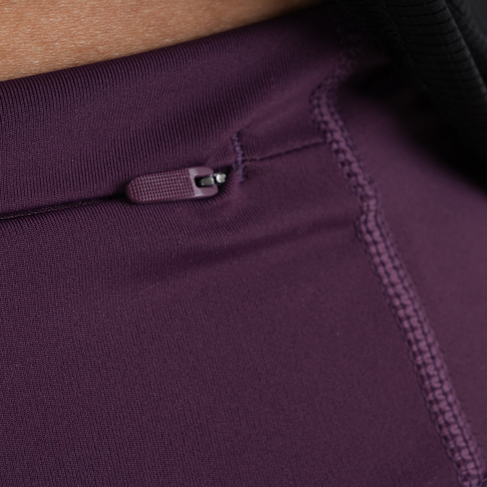 Womens Petrel Core Running Tights (Blackberry Wine)