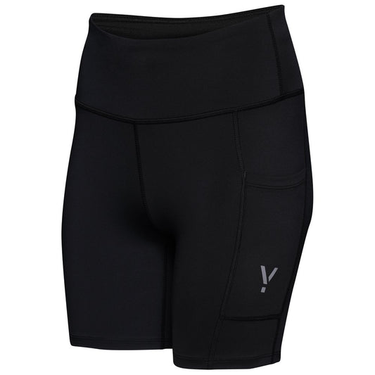 Womens Gaia Tight Shorts (Black)