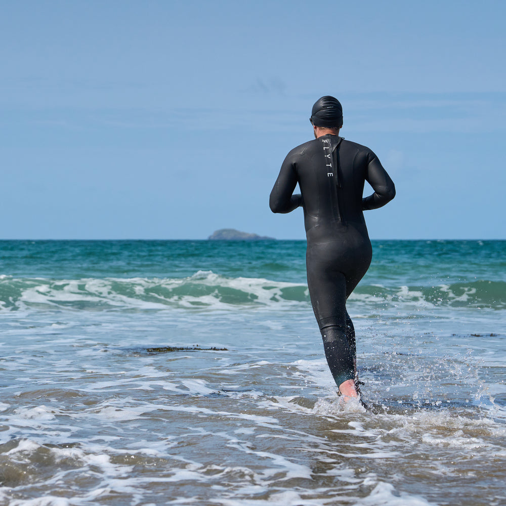Mens Petrel Swim Wetsuit (Black)