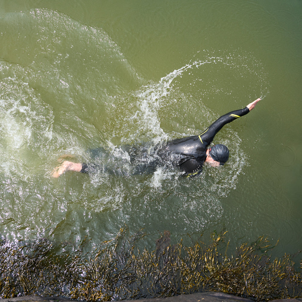 Flyte Mens Skua Swim Wetsuit (Black)