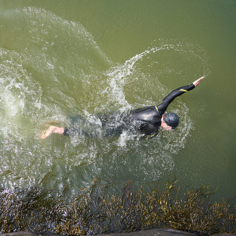 Mens Skua Swim Wetsuit (Black)