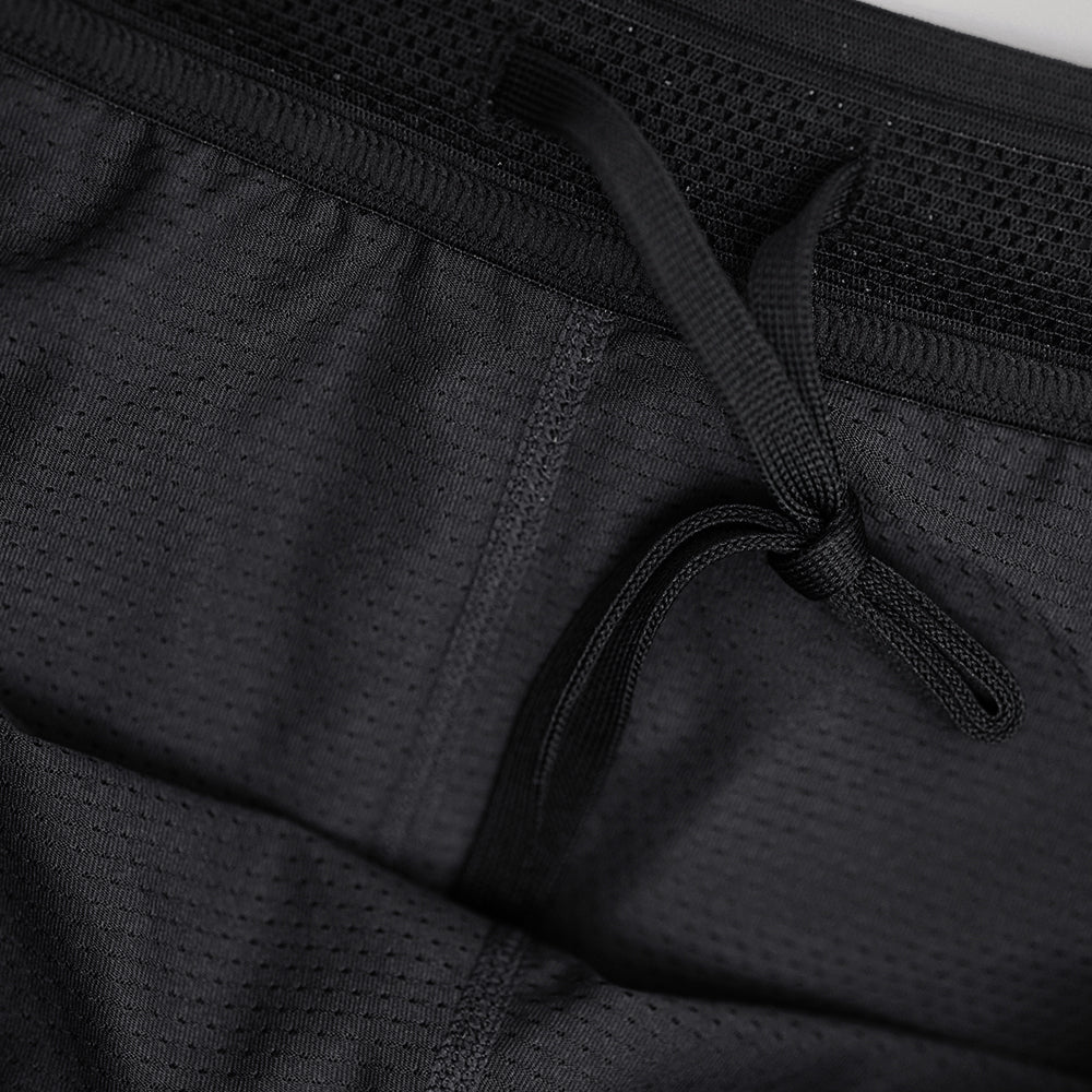 Mens Tern 2-In-1 Trail Shorts (Black)