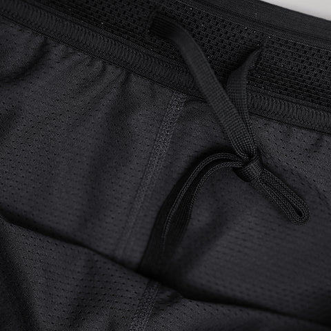 Mens Tern 2-In-1 Trail Shorts (Black)