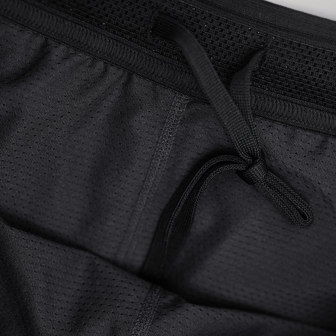 Mens Tern 2-In-1 Trail Shorts (Black)