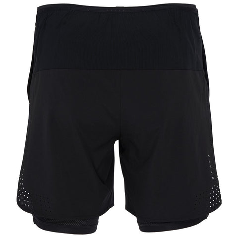 Mens Tern 2-In-1 Trail Shorts (Black) #contain