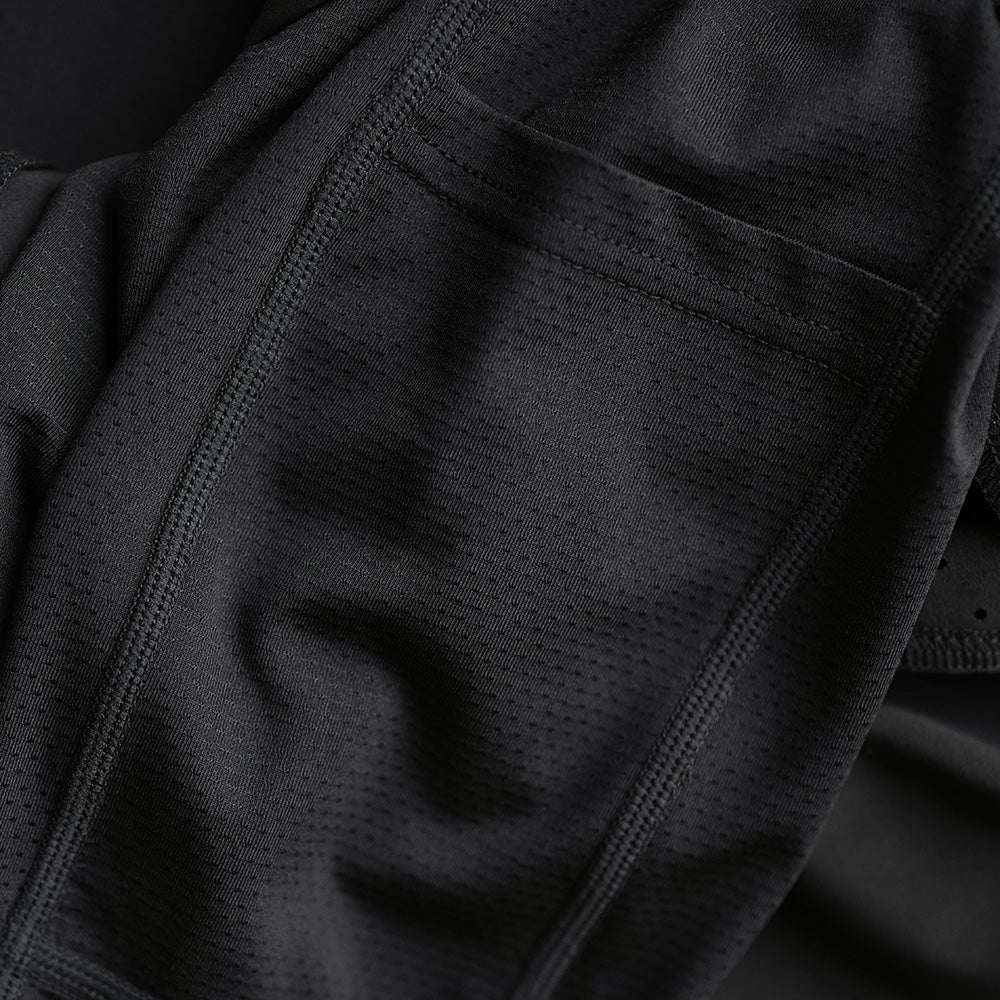 Mens Tern 2-In-1 Trail Shorts (Black)