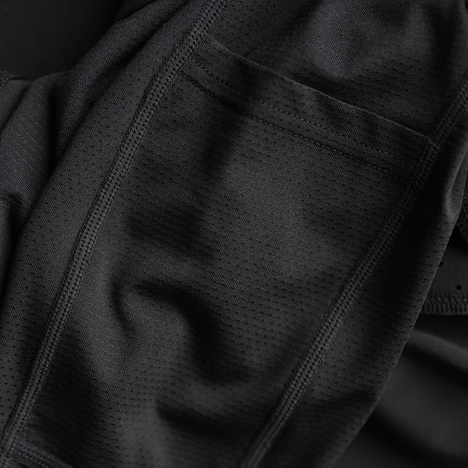 Mens Tern 2-In-1 Trail Shorts (Black)
