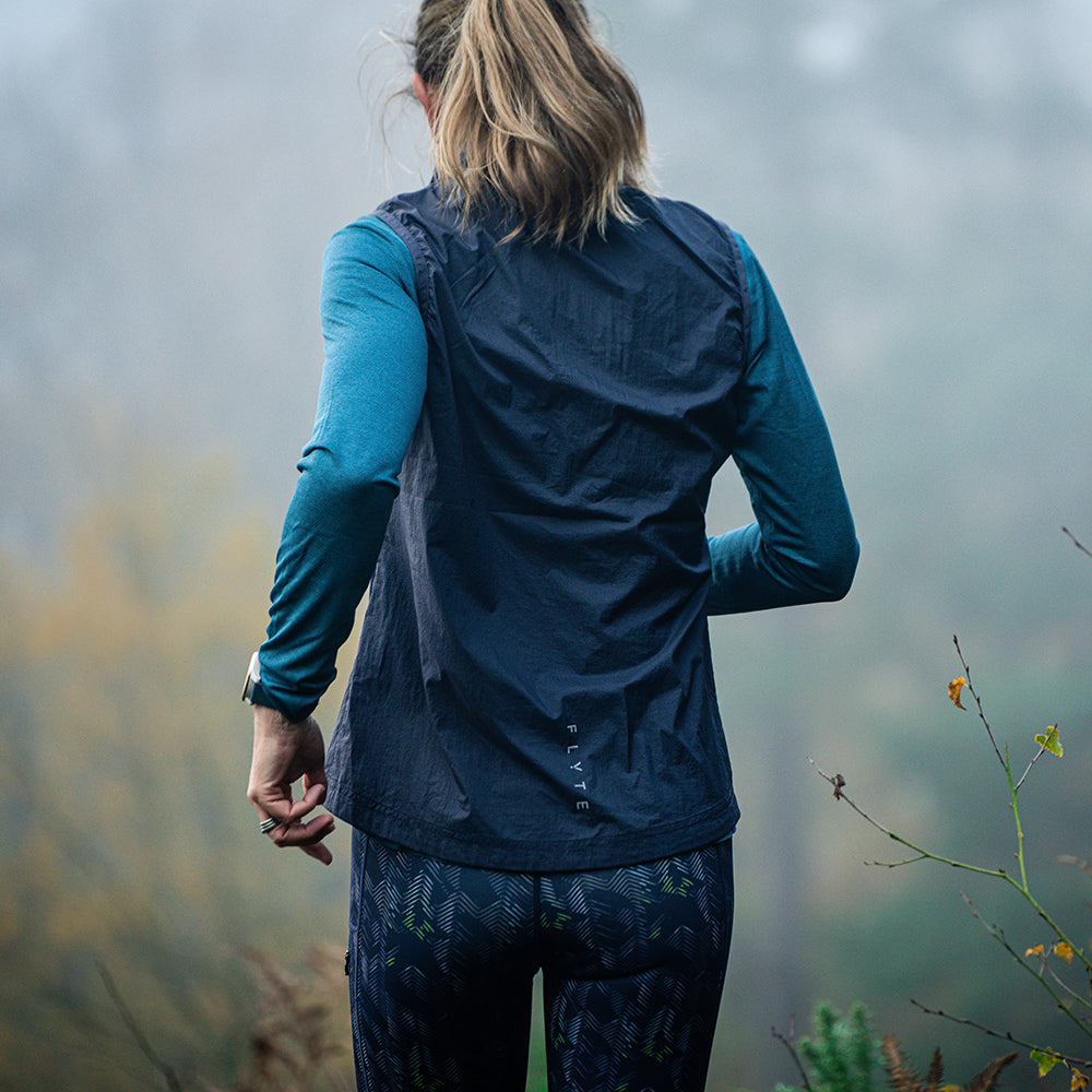 Womens Boreas Gilet (Graphite) | Flyte