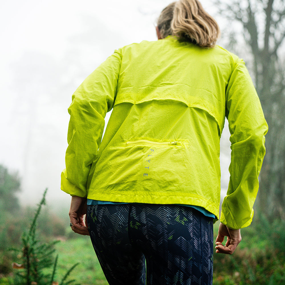 Womens Boreas Packable Jacket (Citron) | Flyte