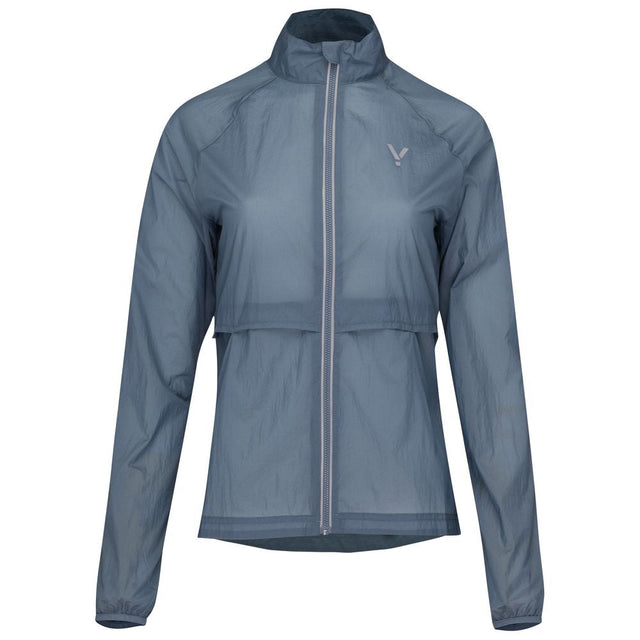 Womens Boreas Packable Jacket (Dusk Blue) #contain