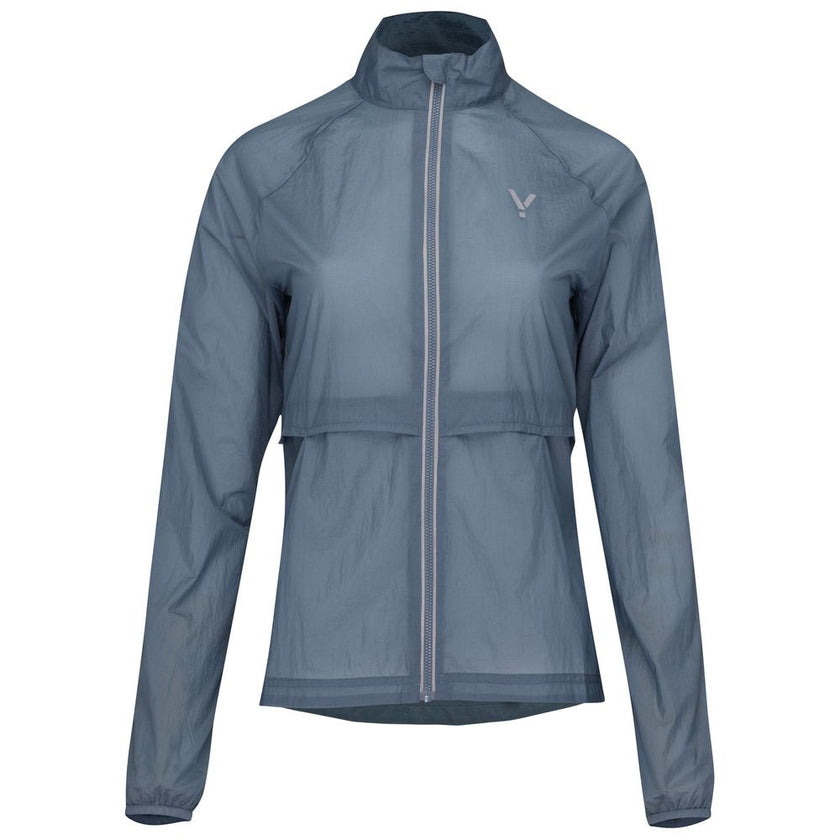Womens Boreas Packable Jacket (Dusk Blue) #contain