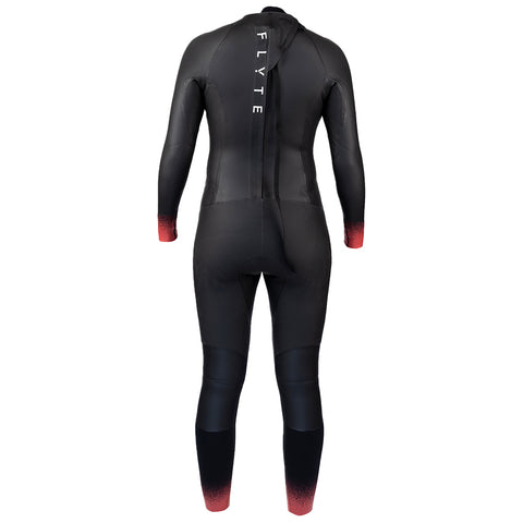 Womens Petrel Swim Wetsuit (Black) #contain