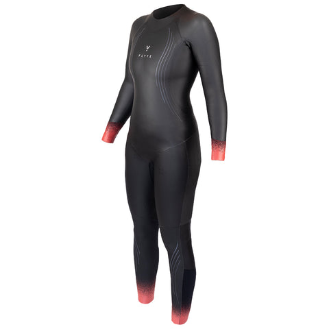 Womens Petrel Swim Wetsuit (Black) #contain