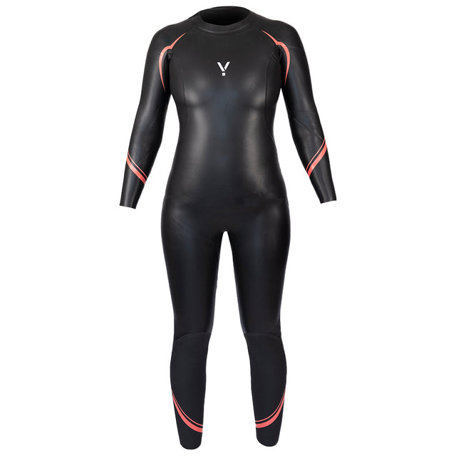 Womens Skua Swim Wetsuit (Black) #contain