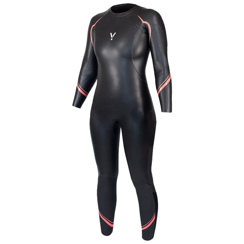 Womens Skua Swim Wetsuit (Black) #contain