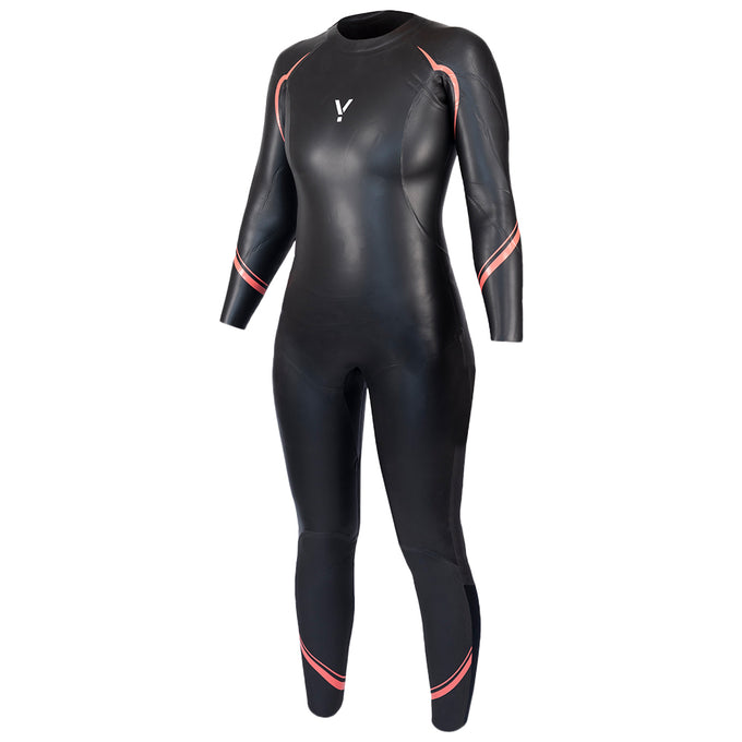 Womens Skua Swim Wetsuit (Black) #contain