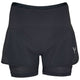 Womens Tern 2-In-1 Trail Shorts (Graphite) #contain