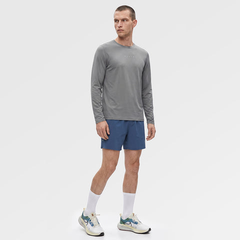 Mens Aeolus Core Long Sleeve Running Tee (Sedona Sage) ✦AI