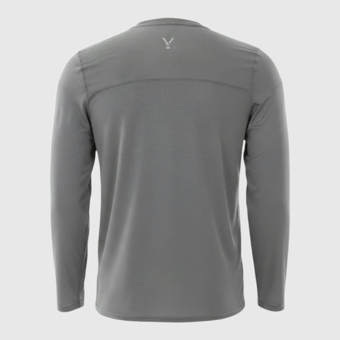 Mens Aeolus Core Long Sleeve Running Tee (Sedona Sage) #contain ✦AI