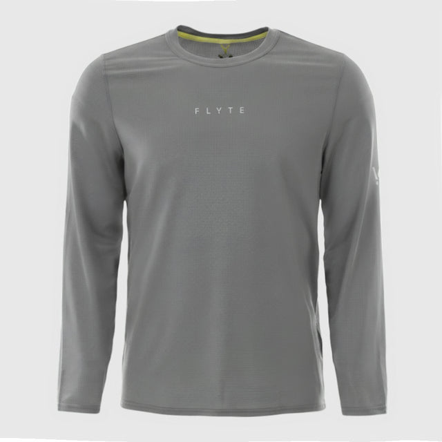 Mens Aeolus Core Long Sleeve Running Tee (Sedona Sage) #contain ✦AI