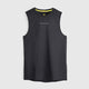 Mens Aeolus Core Running Singlet (Black) #contain