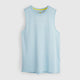 Mens Aeolus Core Running Singlet (Forget Me Not) #contain