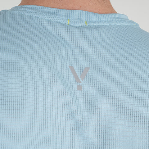 Mens Aeolus Core Running Singlet (Forget Me Not)