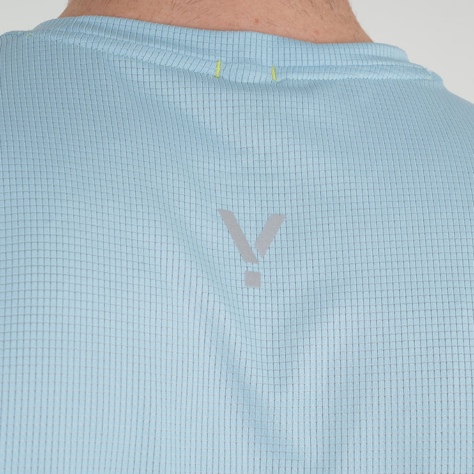 Mens Aeolus Core Running Singlet (Forget Me Not)