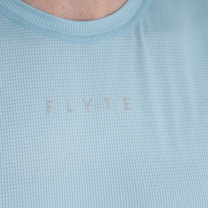 Mens Aeolus Core Running Singlet (Forget Me Not)