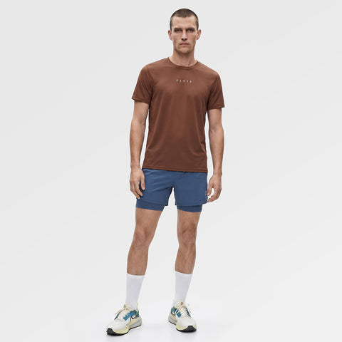 Mens Aeolus Core Running Tee (Emperador) ✦AI