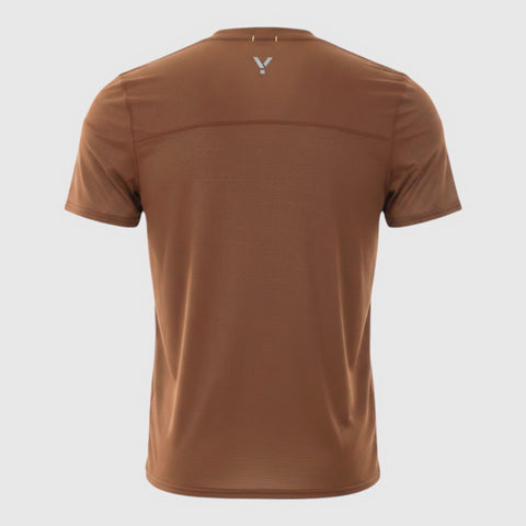 Mens Aeolus Core Running Tee (Emperador) #contain ✦AI