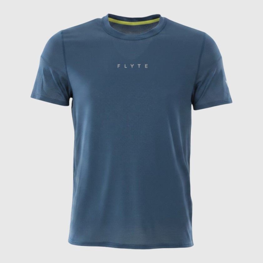 Mens Aeolus Core Running Tee (Ensign Blue) #contain ✦AI