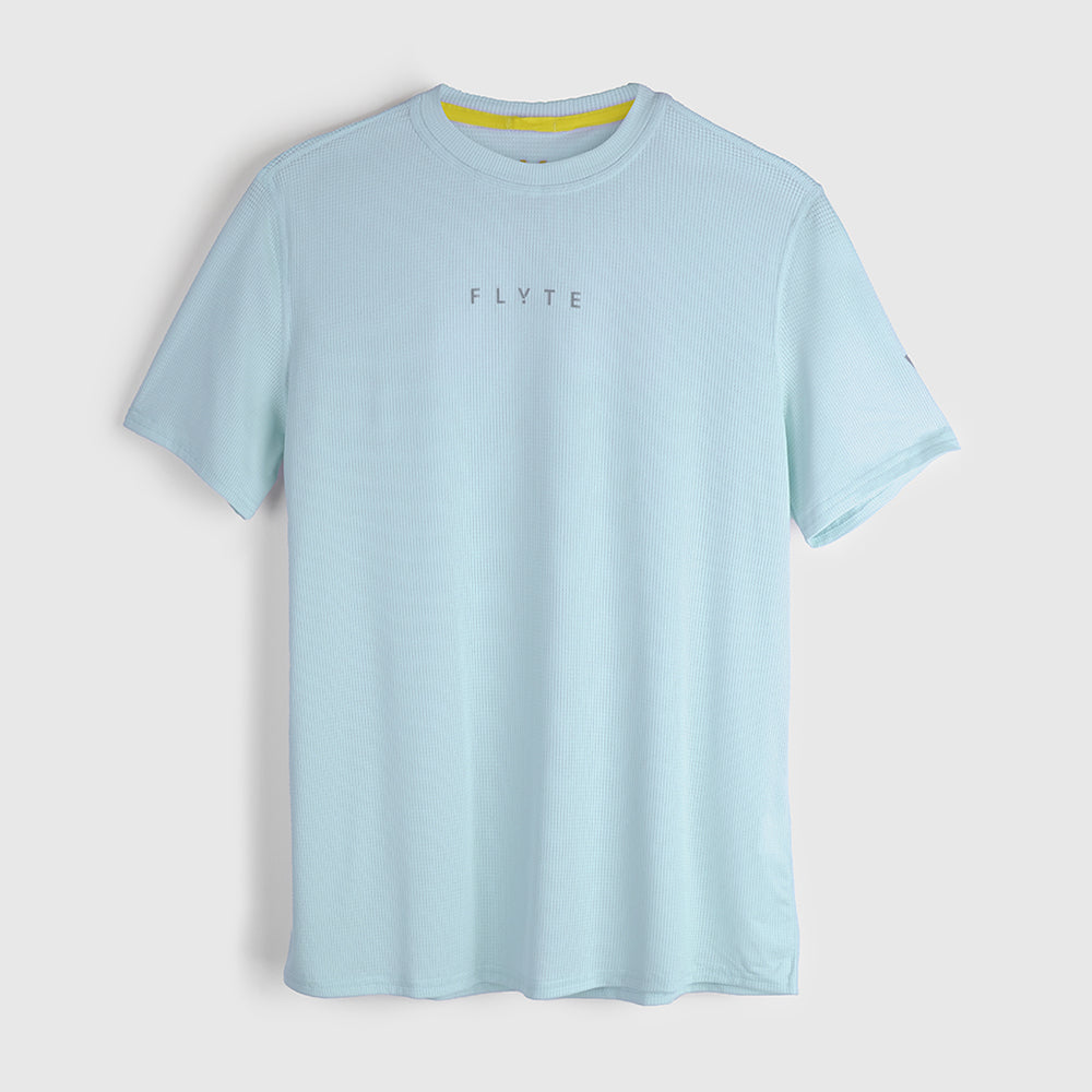 Mens Aeolus Core Running Tee (Forget Me Not) #contain