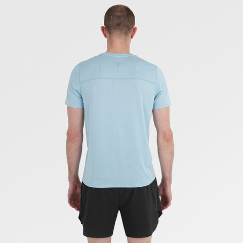 Mens Aeolus Core Running Tee (Forget Me Not)