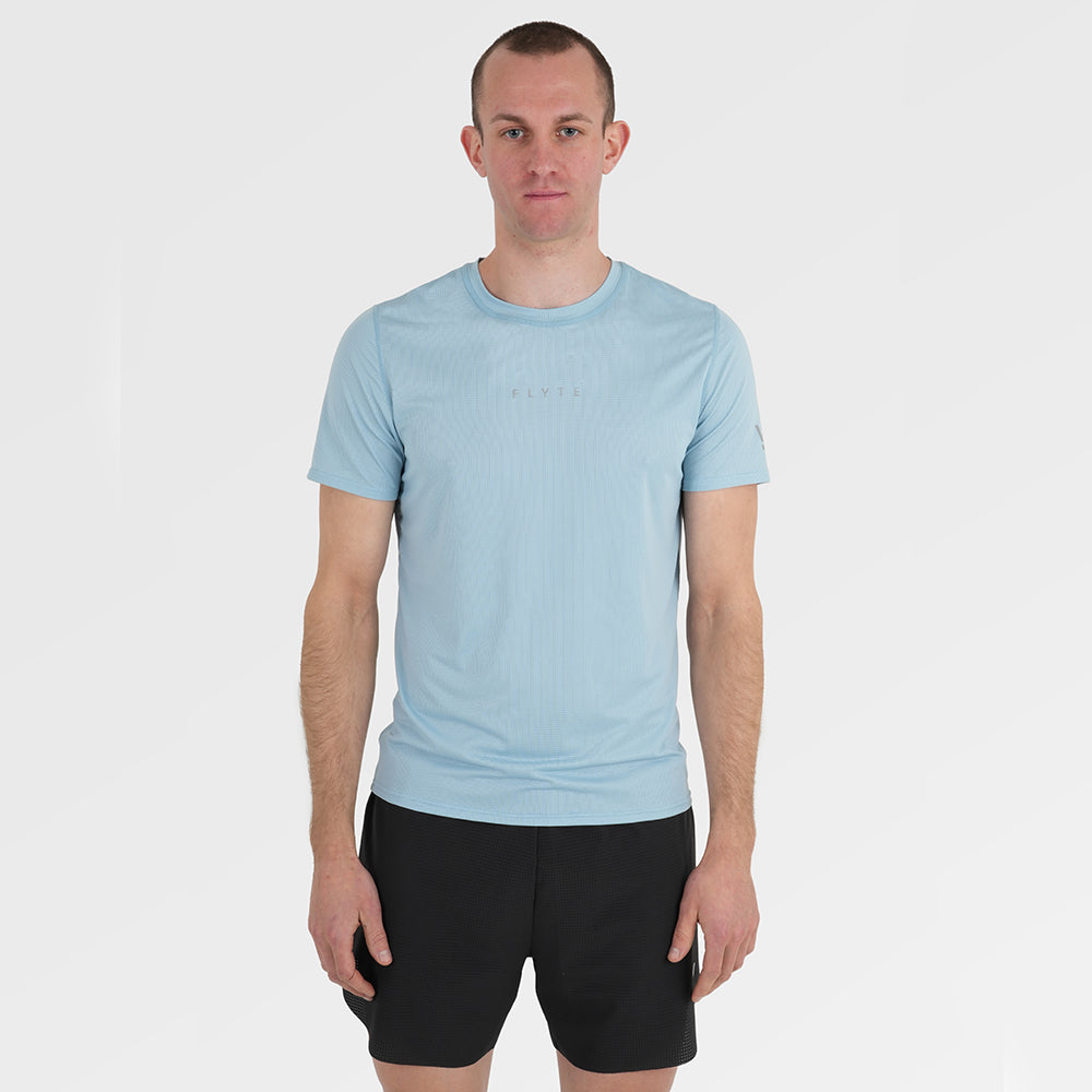 Mens Aeolus Core Running Tee (Forget Me Not)
