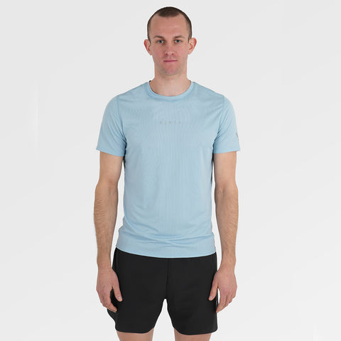 Mens Aeolus Core Running Tee (Forget Me Not)