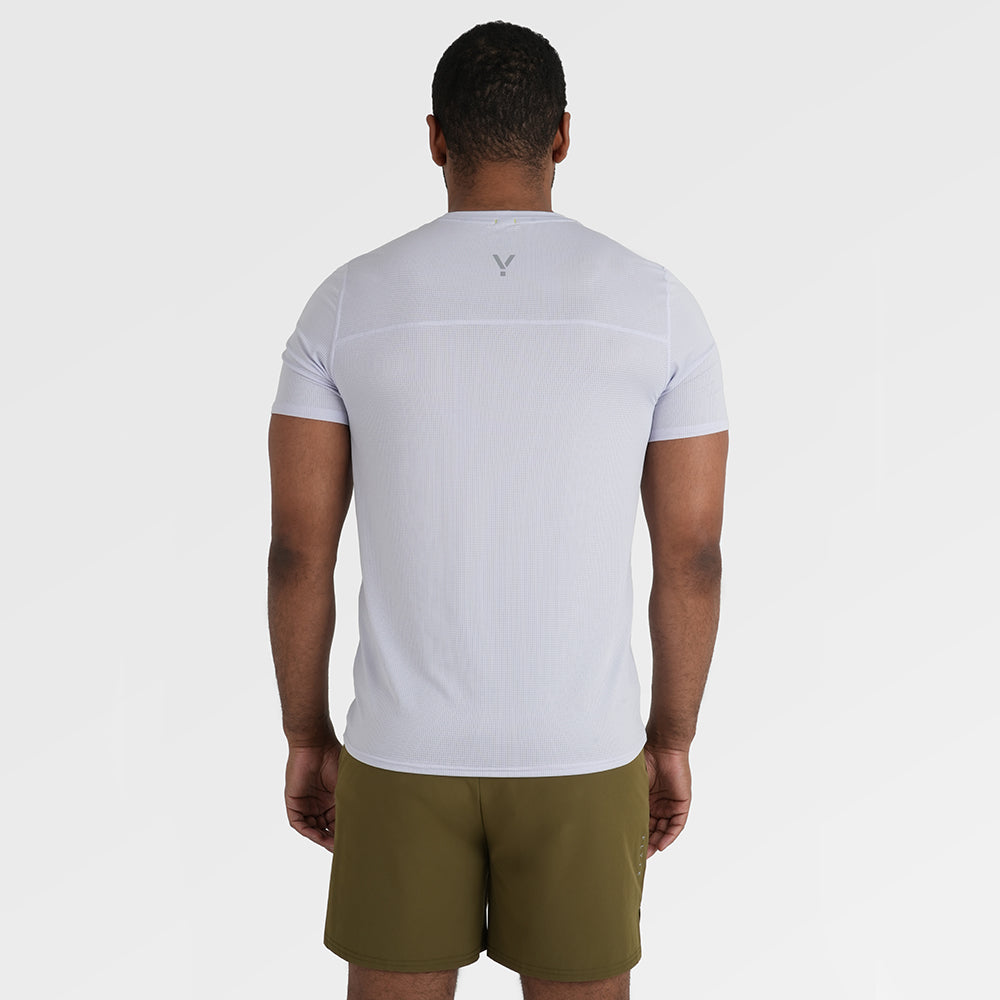 Mens Aeolus Core Running Tee (Lavender Blue)