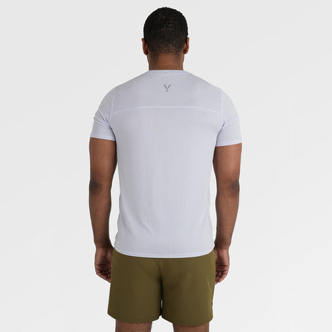 Mens Aeolus Core Running Tee (Lavender Blue)