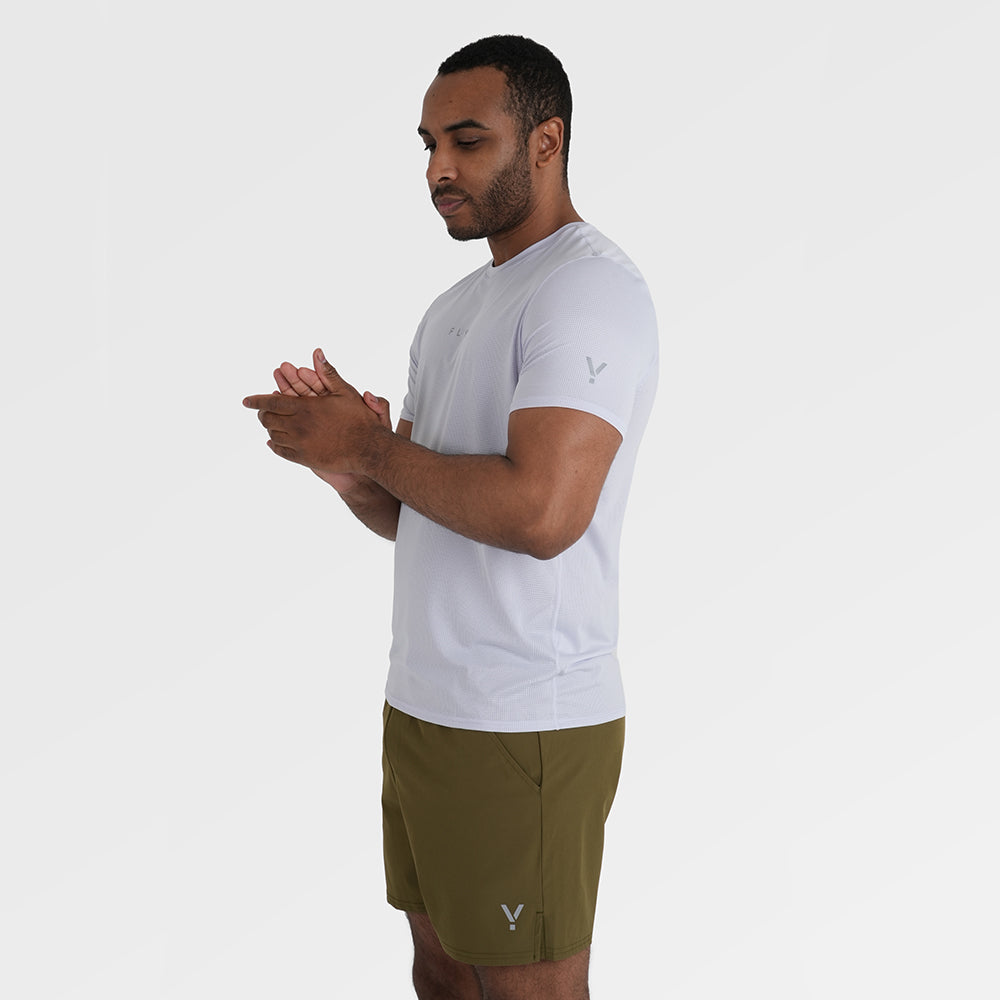 Mens Aeolus Core Running Tee (Lavender Blue)