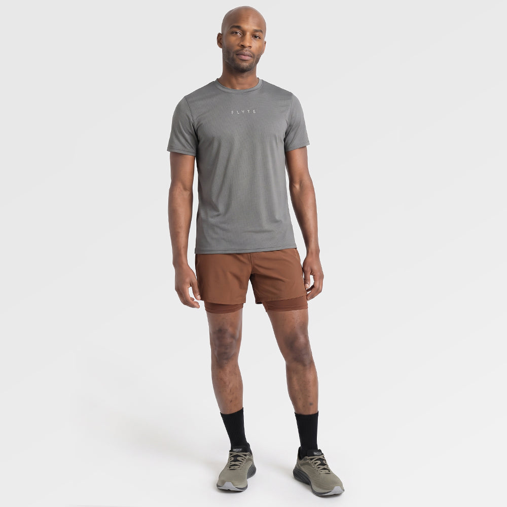 Mens Aeolus Core Running Tee (Sedona Sage) ✦AI