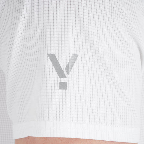 Mens Aeolus Core Running Tee (White)