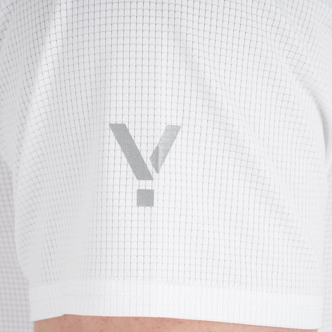 Mens Aeolus Core Running Tee (White)
