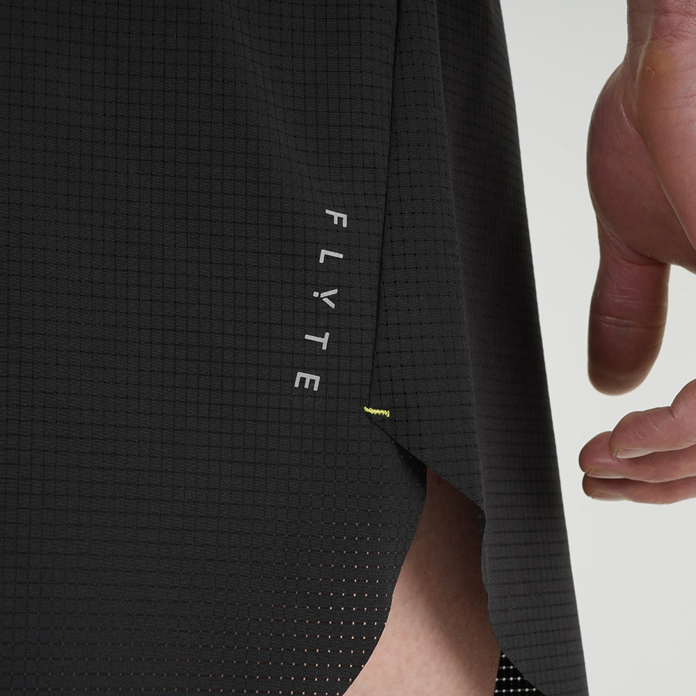 Mens Capella 5 Inch Lightweight Trail Shorts (Black)