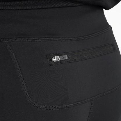 Mens Eurus Performance Running Half Tights (Black)