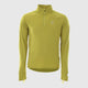 Mens Horizon 1/4 Zip Hoodless Running Grid Fleece Pullover (Lime) #contain ✦AI