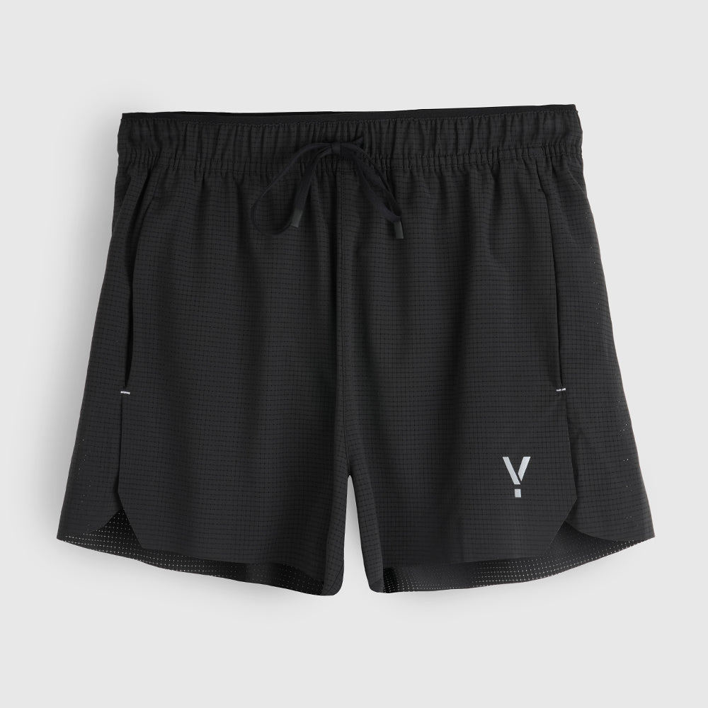 Mens Siskin 3 Inch Performance Shorts (Black) #contain