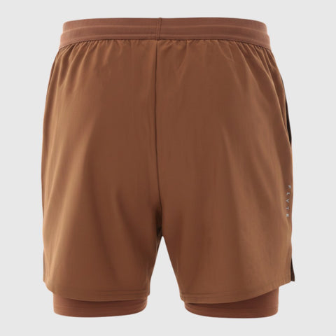 Mens Skua 5 Inch Core 2-In-1 Running Shorts (Emperador) #contain ✦AI