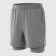 Mens Skua 5 Inch Core 2-In-1 Running Shorts (Sedona Sage) #contain ✦AI